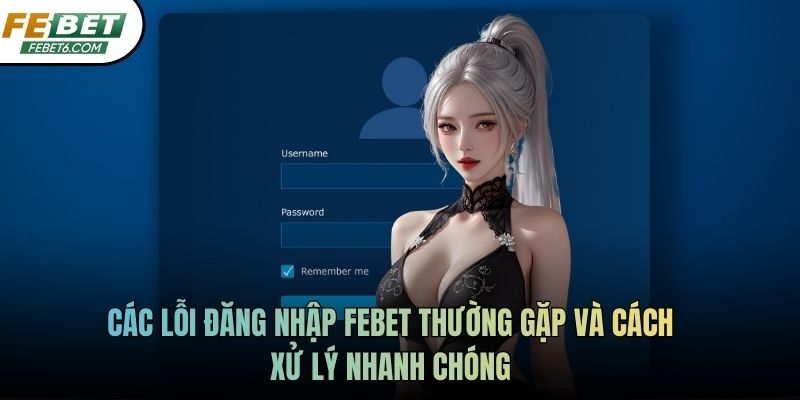Các lỗi đăng nhập FEBET thường gặp và cách xử lý nhanh chóng