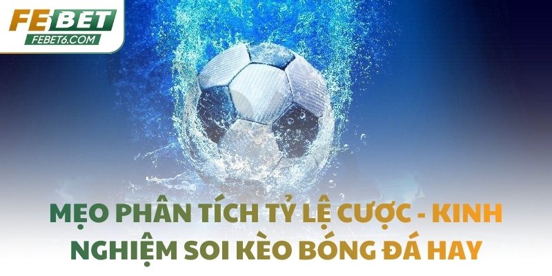 Mẹo phân tích tỷ lệ cược - Kinh nghiệm soi kèo bóng đá hay